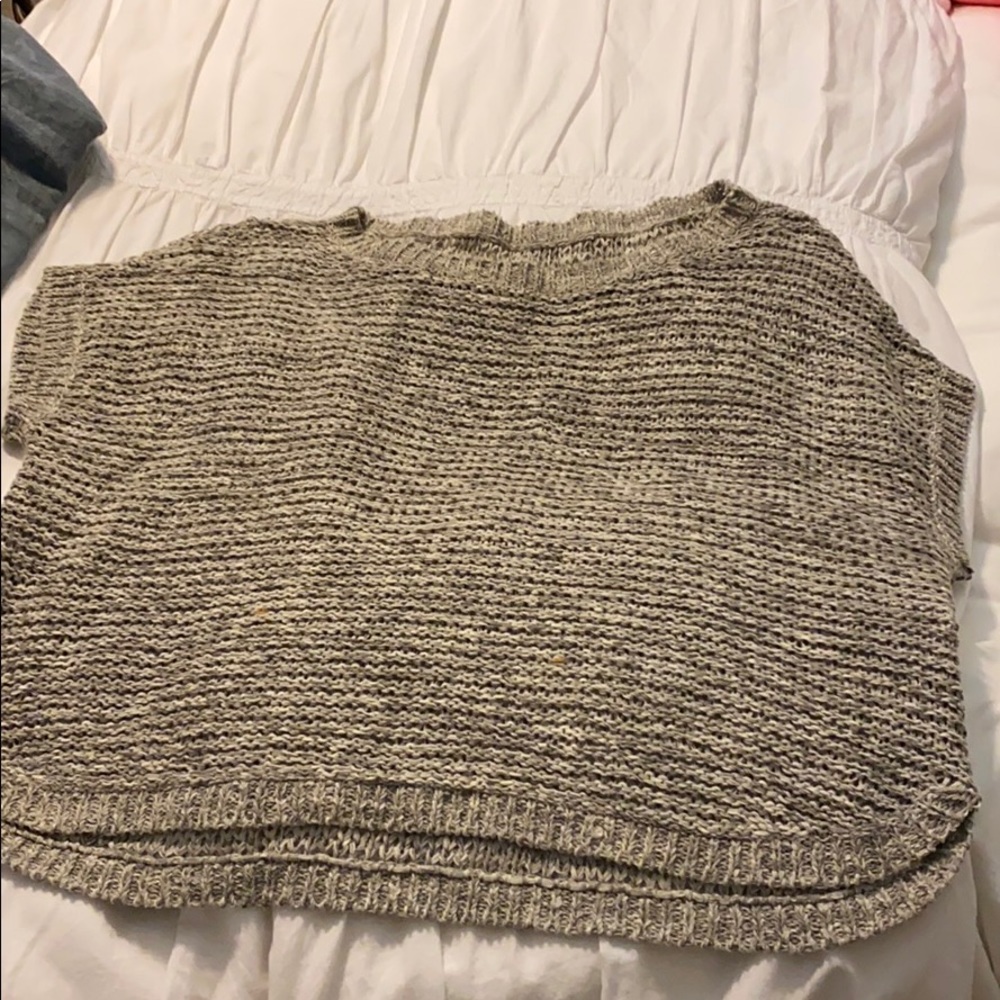 Grey T-shirt sweater